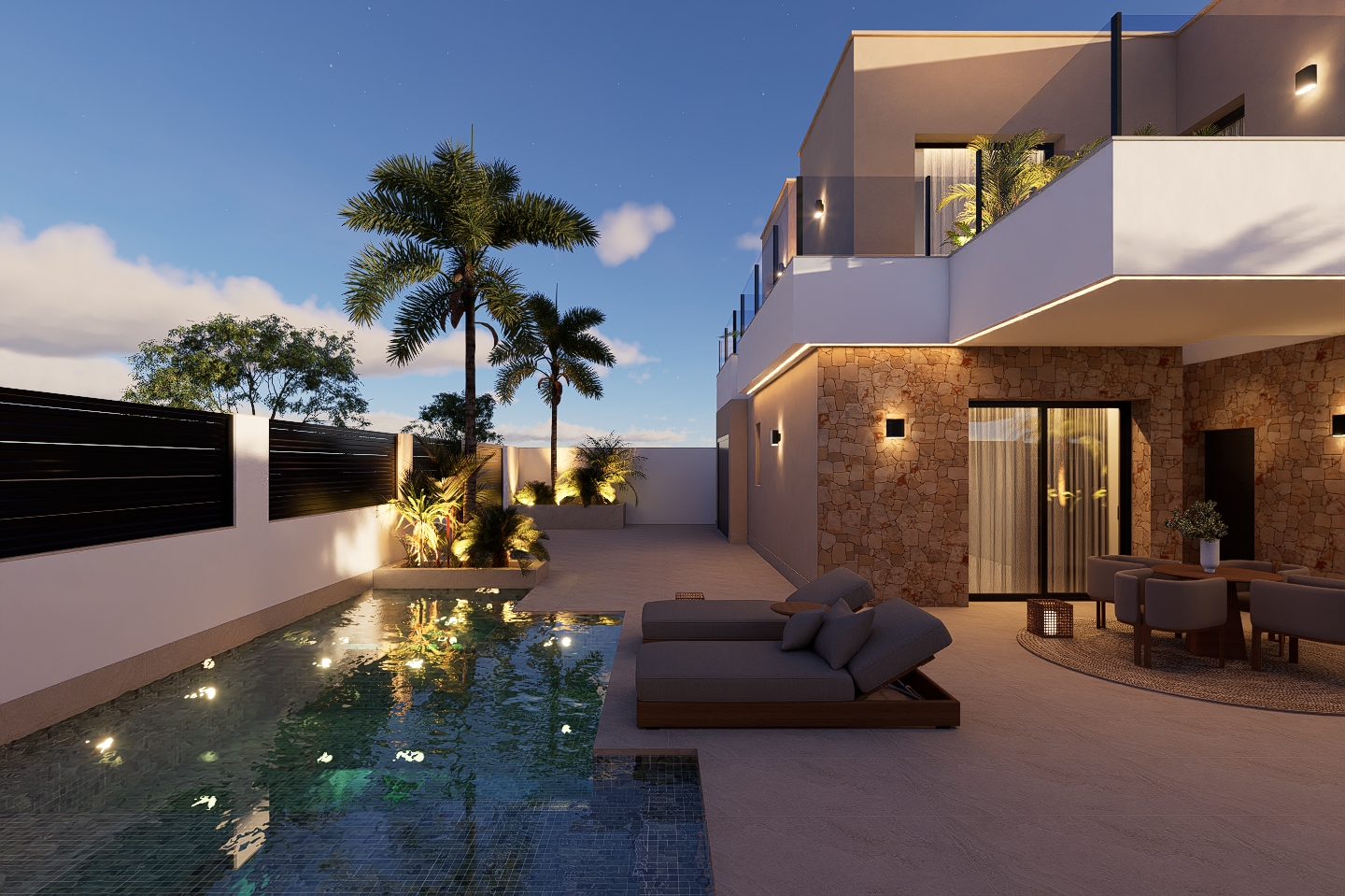 VILLAS DE LUJO EN CONSTRUCCION