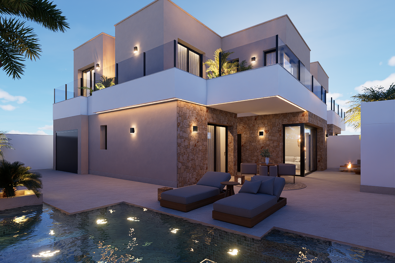 VILLAS DE LUJO EN CONSTRUCCION