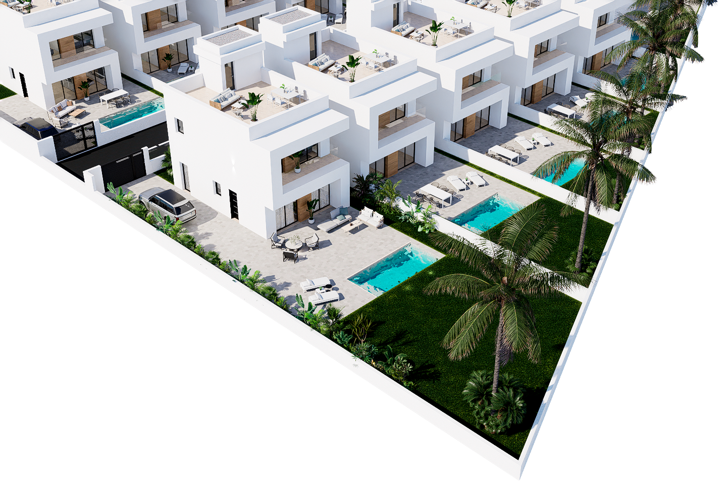 VILLAS DE LUJO  EN CONSTRUCCION