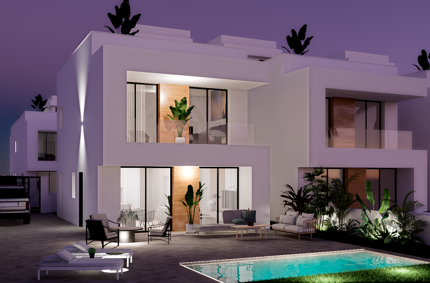 VILLAS DE LUJO  EN CONSTRUCCION